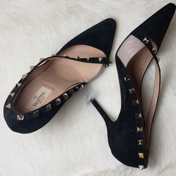 Valentino Rock Stud High Heel Pumps Never Worn